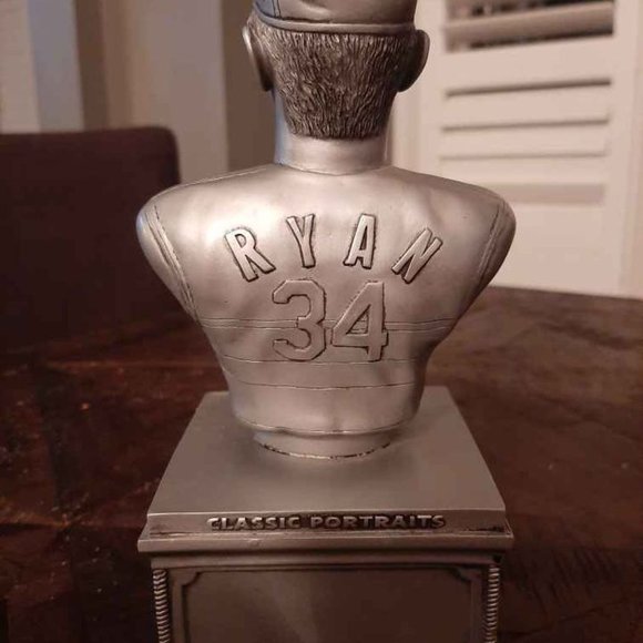 Nolan Ryan 2003 Upper Deck Classic Portraits Statue/Bust- Hall of Famer - Picture 3 of 5